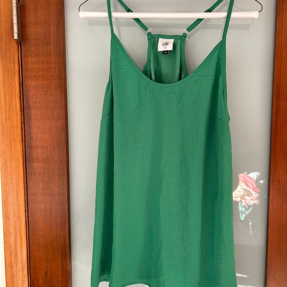 Sexy and stylish Cabi Park Cami #6111, NWOT, Size, Green
